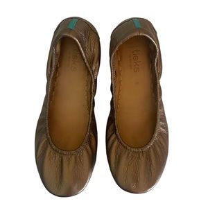 Tieks By Gavrieli Metallic Bronze Size 8